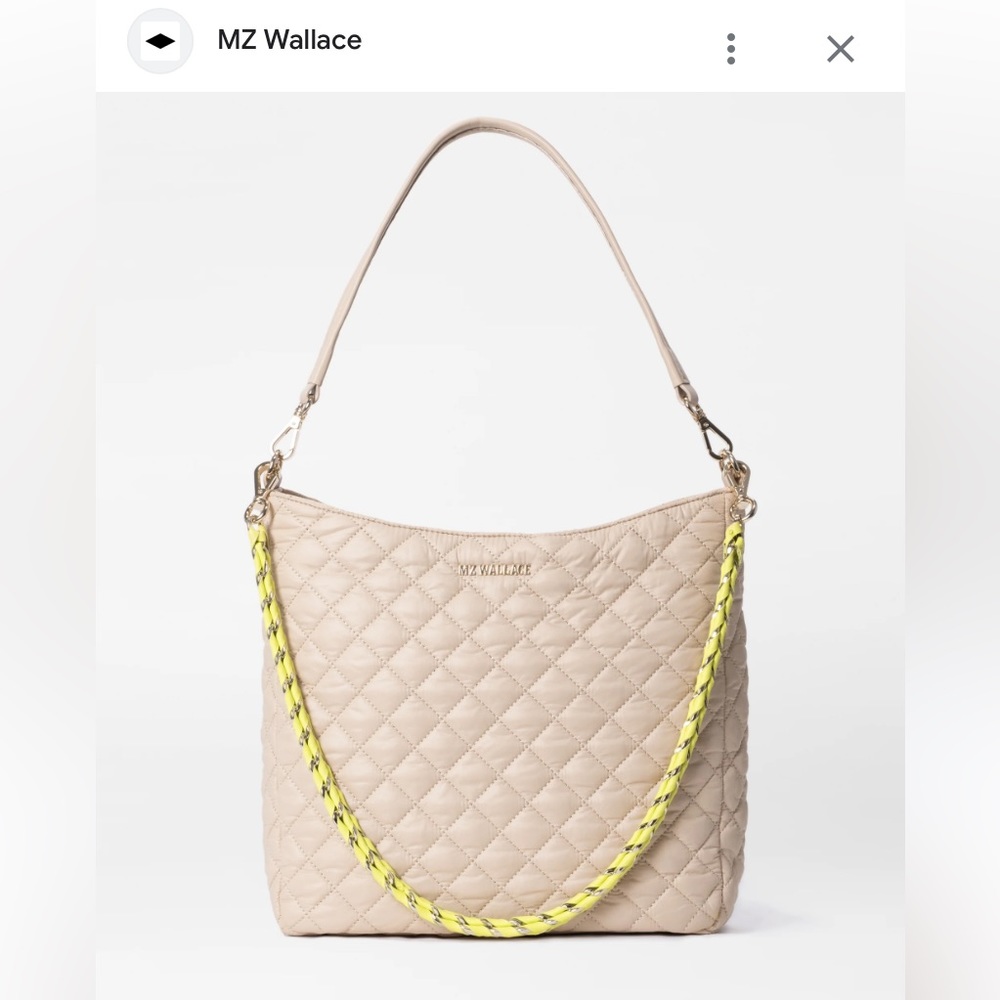 NWT MZ Wallace Crosby Hobo in Buff